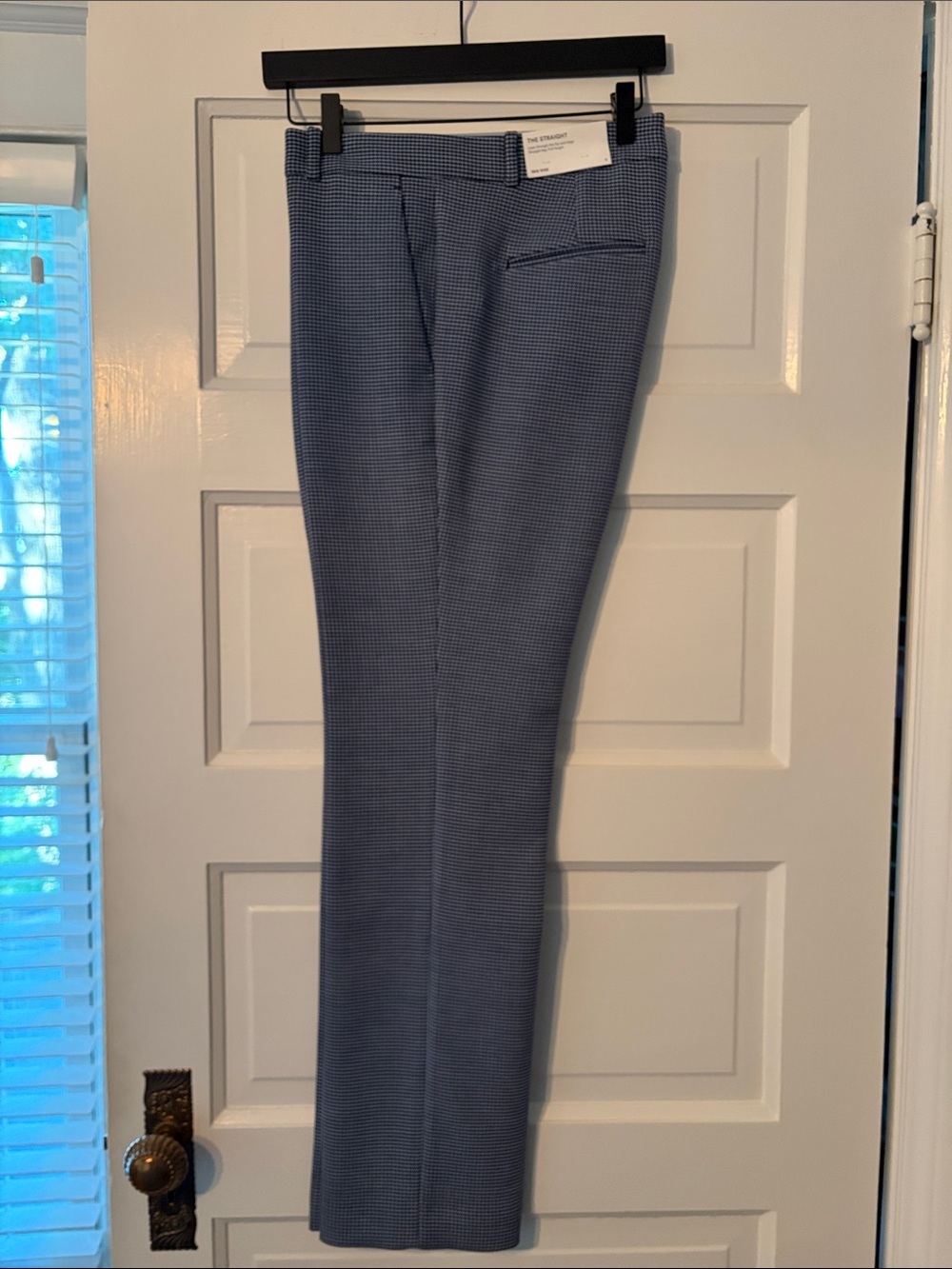 Ann Taylor Houndstooth Straight Pant